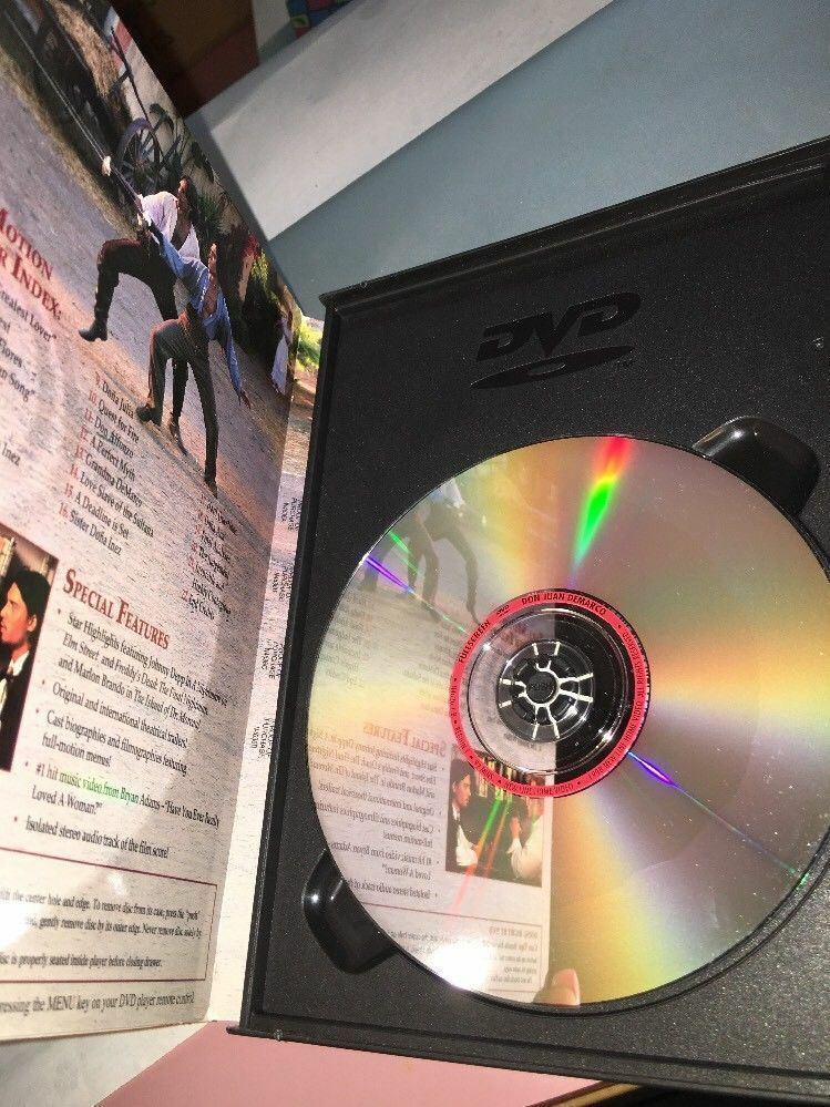 Don Juan Demarco 1998 DVD Pantalla Ancha Item image 2