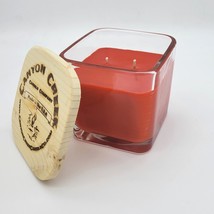 New Canyon Creek Candle Company 9oz Cube Jar Cranberry Citrus Scented Handmade - £15.91 GBP