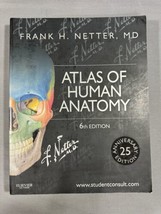 Atlas of Human Anatomy 6th Paperback Netter - £18.58 GBP