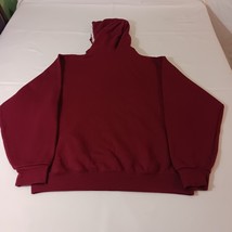 Jerzees Nublend ACA DRUMLINE Men's Red Cotton Blend Pullover Hoodie Sweatshirt M image 2