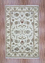 100% Wool Handmade 6 x 9  Ivory Ziegler Oushak Area Rug - £950.68 GBP