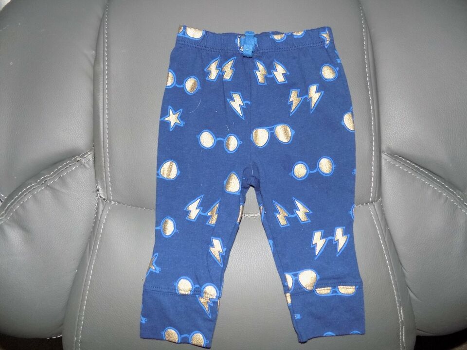 Cat &amp; Jack Blue Harry Potter Bottoms Size 3/6 Months EUC - $18.40