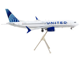 Boeing 737 MAX 8 Commercial Aircraft United Airlines - United Together White w B - £85.18 GBP