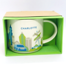 Starbucks CHARLOTTE 2015 Collectible Mug You Are Here Collection YAH New... - $14.86