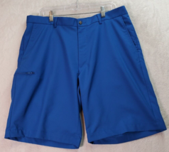 Grand Slam Shorts Men Size 36 Blue 100% Polyester Slash Pockets Medium W... - £13.77 GBP