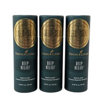 (3) Young Living Deep Relief Essential Oil 10mL Roll-On, New &amp; Sealed - £69.82 GBP
