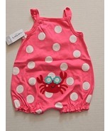 Carter's Romper For Girls Size 6 Months Crab On Bottom Creeper - €2,98 EUR Carter's Romper For Girls Size 6 Months Crab On Bottom Creeper - €2,98 EUR