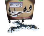 Lemax 13367 MILL STREAM FORK Set 6 Christmas Village Landscape Accessori... - $50.00