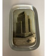 Vtg Glass Paperweight Missouri Pacific (Club) Building St. Louis, MO. - $1,194.23 MXN