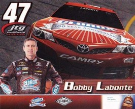 Autographed 2013 Bobby Labonte #47 Clorox (100th Anniversary) 8X10 Nascar Signed - £26.20 GBP