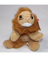 RARE 1996 TY Beanie Baby Roary The Lion With Tags Style 4069 PVC Pellets... - $130.59 MXN