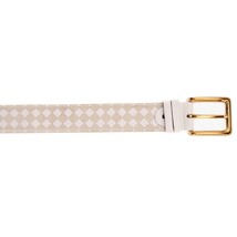 The Cenova White Calfskin Belt image 6