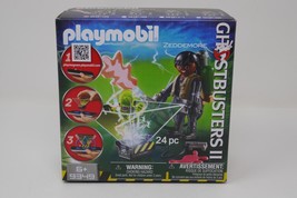 PLAYMOBIL Ghostbuster Winston Zeddemore Building Set #9349 NEW - £7.85 GBP