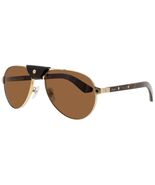 CARTIER CT0495S-004 Sunglasses Sun Glasses 004 GOLD Authentic New 59mm - $2,566.08