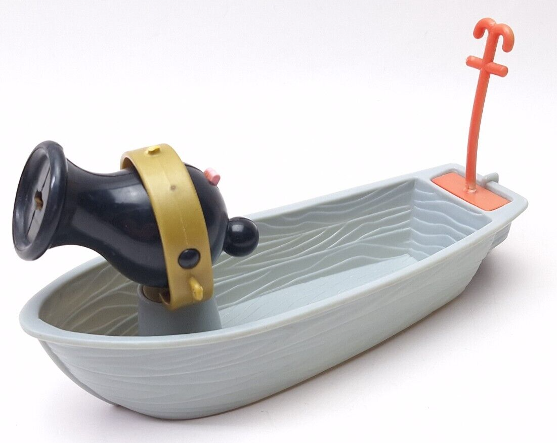 Fisher Price 1994 Great Adventures Pirate Ship - Dinghy Boat w/ Cannon - $5.72