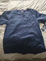Cherokee Size XS Nursing Scrubs Navy Shirt - £14.66 GBP