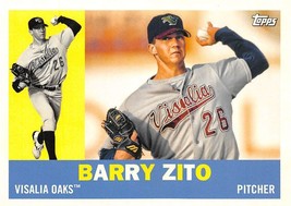 2022 Topps Pro Debut MILB Legends #MILB17 Barry Zito Oakland Athletics ⚾ - £0.70 GBP