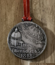 Vintage Collectible Medal In Honour Of Duet Of Austrian Musicians Oberndorf - £16.39 GBP