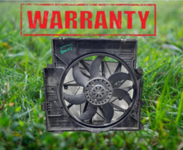 2013 BMW X3 2.0L Electric Cooling Motor Fan Oem Valeo Brose 400W Warranty - $111.08