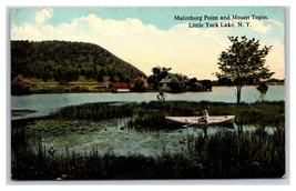Malmburg Point Mount Topin Little York Lake New york NY UNP DB Postcard H26 - £4.47 GBP