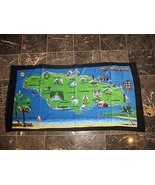 Jamaican Jamaica Map 30&quot;x60&quot; Cotton Beach Towel - $22.88