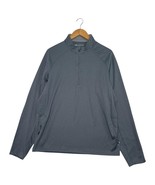 7 Diamonds Pullover Mens XL Gray A Game Quarter Zip Athletic Performance... - $27.71