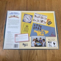 Where In The World is Carmen San Diego Adventure Game 1992 Board Game Co... - $15.84
