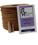 Complete Kit 10 Pound Reel of Brown Fibre Rush Size 6/32 Full Color Inst... - $134.38 CAD