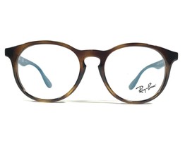 Ray-Ban RB1554 3728 Kinder Brille Rahmen Blau Schildplatt Rund 46-16-130 - £43.85 GBP