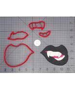 Halloween - Vampire Lips 266-H509 Cookie Cutter Set - $9.00 CAD+