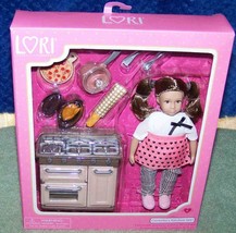 Lori by Our Generation Cornelia&#39;s 6&quot; Doll &amp; Kitchen Set New - £20.28 GBP