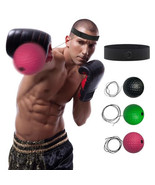 Beginner to Advanced Boxing Reflex Ball, Adjustable Elastic Band, Ideal ... - £38.55 GBP