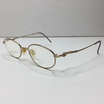 Vintage Womens Tara Bifocal Reading Glasses Yellow Gold Frame France 850 BRN - £31.96 GBP