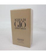 Acqua di Gio ABSOLU by Giorgio Armani 75 ml/ 2.5 oz Eau de Parfum Spray NIB - £157.79 GBP