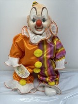 Vintage 1989  Joey Clown Doll Victoria Ashlea Original Limited Edition 15” - £78.17 GBP