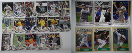 2017 Topps Series 2 Athletics A&#39;s Team Set Of 17 Baseball Cards With 6 Inserts - £7.06 GBP