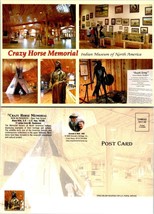 South Dakota Black Hills Crazy Horse Memorial Indian Museum Vintage Postcard - £7.34 GBP