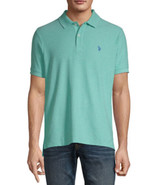 U.S. POLO ASSN. Men&#39;s Ultimate Pique Short Sleeve Polo Shirt XXL Jade Green - $667.12 MXN