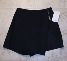 Zara Basic Collection Girl&#39;s Black Skort Junior&#39;s Size 26  New - £19.91 GBP