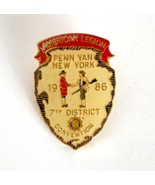 1986 Penn Yan NY American Legion 7th District Convention Medal Badge Pin... - £19.71 GBP