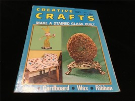 Creative Crafts Magazine April 1974 Stained Glass Quilt, Eggs, Cardboard, Wax - £7.92 GBP