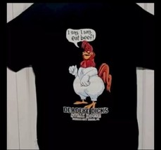 Deadeye DICKS Steak HOUSE Panama City Beach Size Medium Rooster Eat Beef... - £11.42 GBP