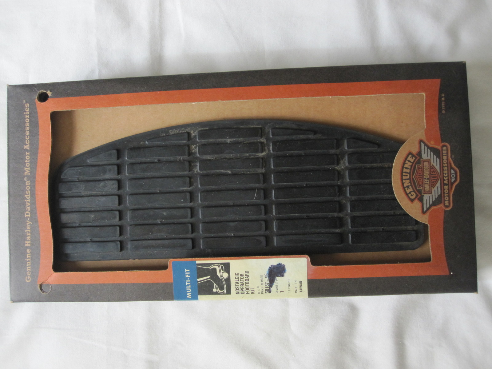 Harley Davidson part #50187-96: Nostalgic Operator Footboard Kit / Multi-Fit - $85.00