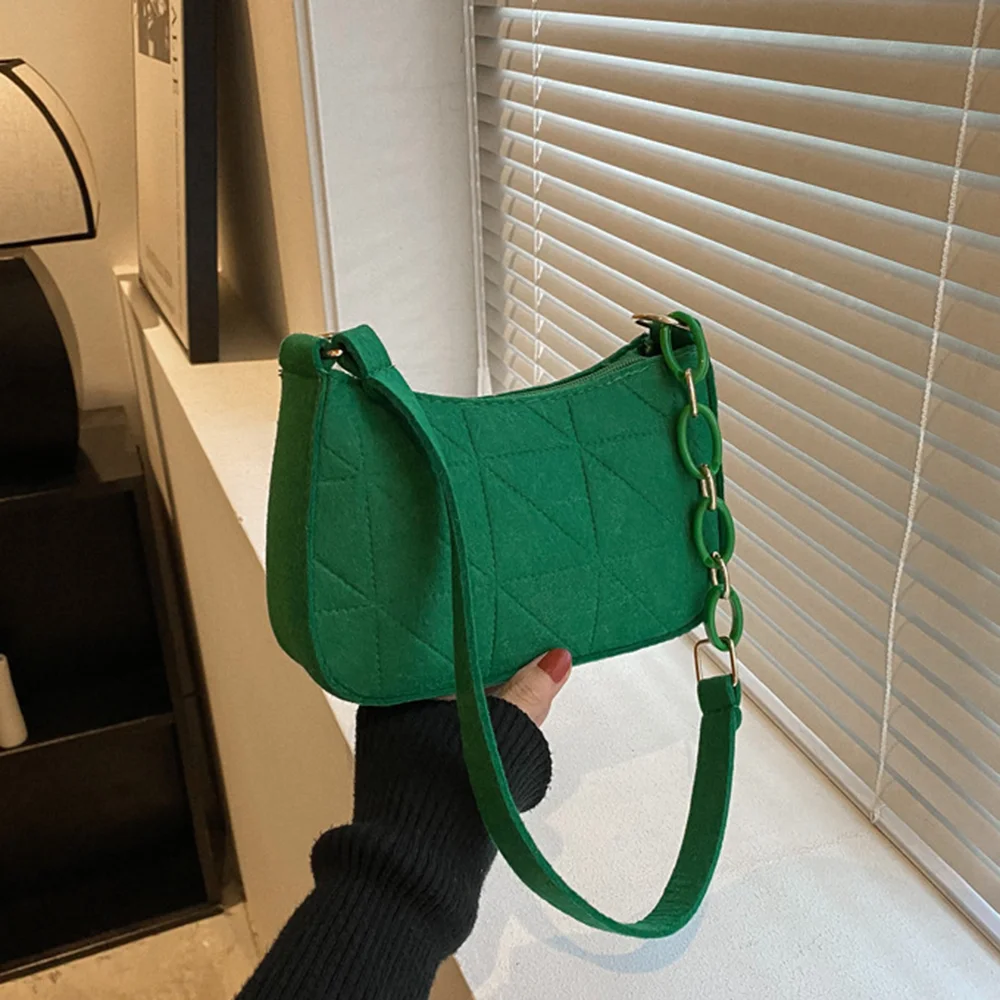 ISKYBOB Women Retro Underarm Bag Fashion Trend Simple Shoulder Bag Casua... - $15.85