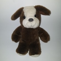 VTG Brown Puppy Dog Plush 8&quot; Stuffed Animal Toy CTI Industries - $34.60