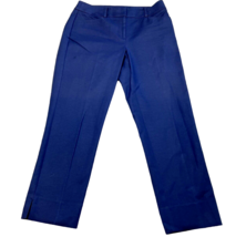 The Loft Womens 00P The Riviera Pants Navy Blue Crop Pants - £11.87 GBP