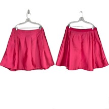 Lane Bryant Skirt 20 Fuchsia Back Zipper Elastic Band New - $29.69