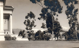 Pomona California Library Chapel Hall Real Photo Postcard RPPC - £11.74 GBP