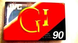 JVC GI 90, SEALED AUDIO BLANK CASSETTE TAPE - $8.99