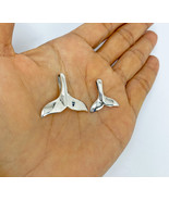 Whale Tail Pendant 925 Sterling Silver, Handmade Charm Gifts For Aquariu... - £19.98 GBP+